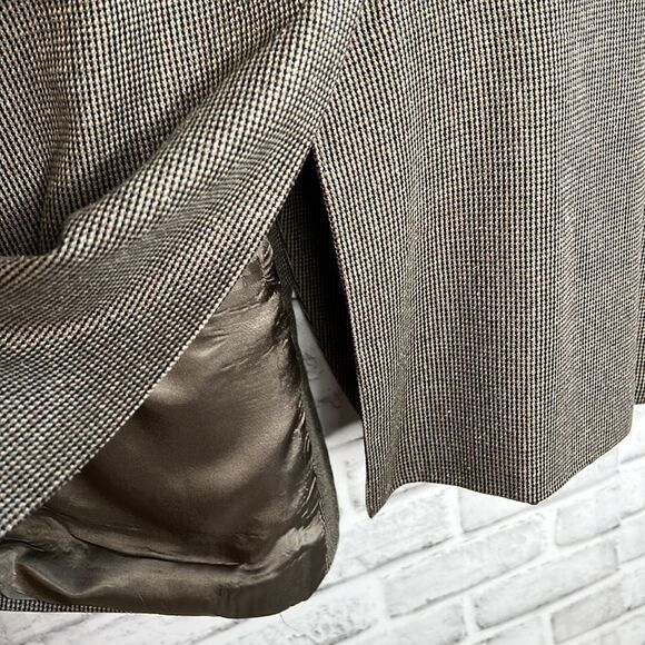 Tailor’s Row by Deansgate Silk & Wool Blazer Suit Jacket Coat Size 46R Vintage - Picture 4 of 7